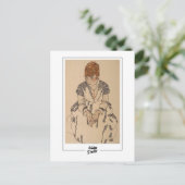 Egon Schiele #234 - Fine Art Postkarte (Stehend Vorderseite)