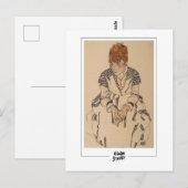 Egon Schiele #234 - Fine Art Postkarte (Vorne/Hinten)