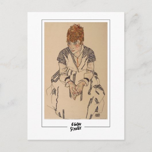 Egon Schiele #234 - Fine Art Postkarte (Vorderseite)