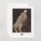 Egon Schiele #260-2 - Fine Art Postkarte (Vorne/Hinten)