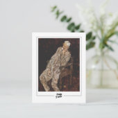 Egon Schiele #260-2 - Kunst Postkarte (Stehend Vorderseite)