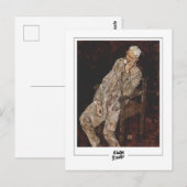 Egon Schiele #260-2 - Kunst Postkarte (Vorne/Hinten)
