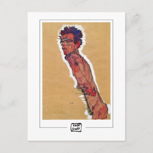 Egon Schiele #286 - Fine Art Postcard Postkarte (Vorderseite)