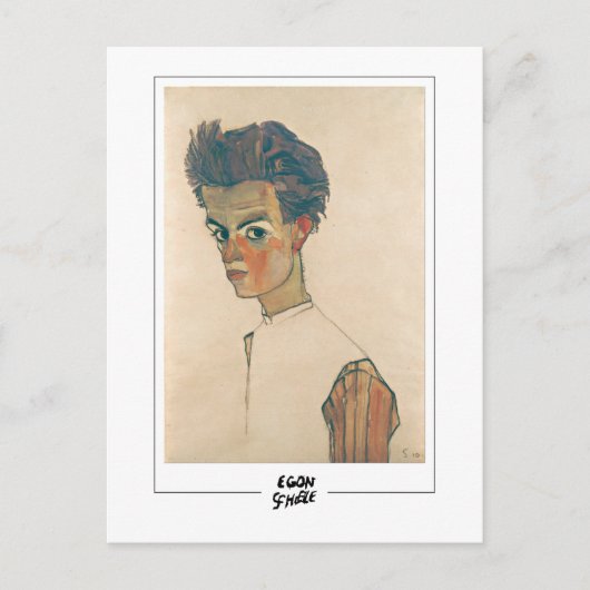 Egon Schiele #28 - Fine Art Postkarte (Vorderseite)