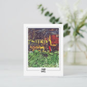 Egon Schiele #2-2 - Kunsthistorkarte Postkarte (Stehend Vorderseite)