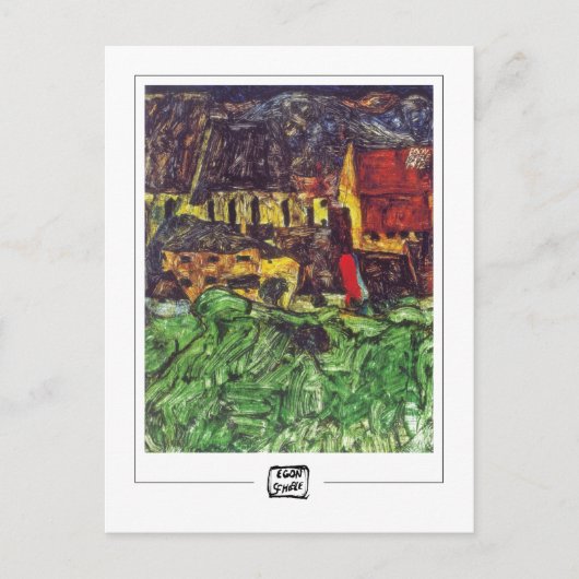 Egon Schiele #2-2 - Kunsthistorkarte Postkarte (Vorderseite)