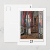 Egon Schiele #2 - Fine Art Postkarte (Vorne/Hinten)