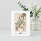 Egon Schiele #304 - Fine Art Postkarte (Stehend Vorderseite)