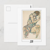 Egon Schiele #304 - Fine Art Postkarte (Vorne/Hinten)