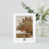 Egon Schiele #308-2 - Fine Art Postcard Postkarte (Stehend Vorderseite)