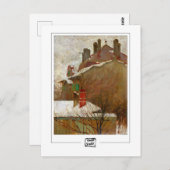 Egon Schiele #308-2 - Fine Art Postcard Postkarte (Vorne/Hinten)