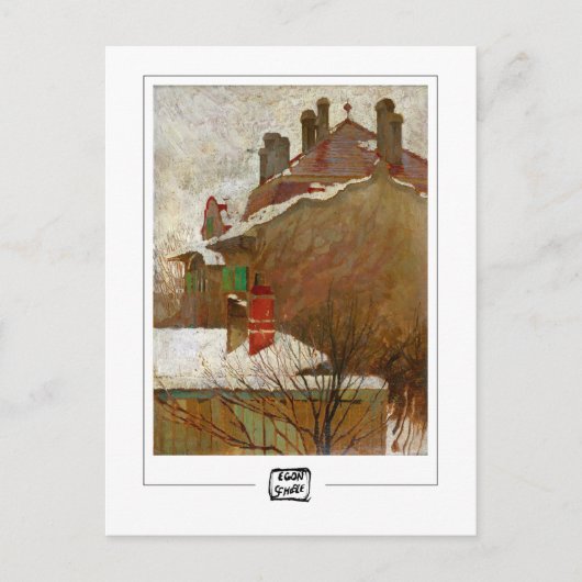 Egon Schiele #308-2 - Fine Art Postcard Postkarte (Vorderseite)