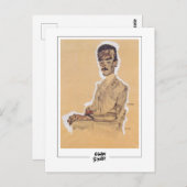 Egon Schiele #313-2 - Fine Art Postkarte (Vorne/Hinten)