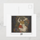 Egon Schiele #340 - Fine Art Postkarte (Vorne/Hinten)
