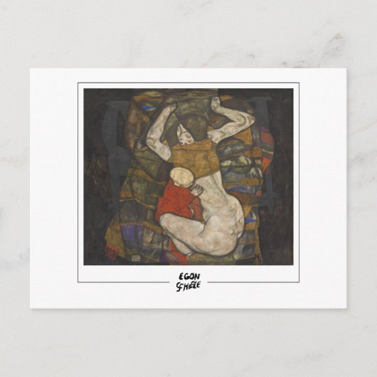 Egon Schiele #340 - Fine Art Postkarte (Vorderseite)