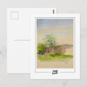Egon Schiele #379-2 - Fine Art Postkarte (Vorne/Hinten)