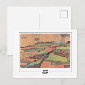 Egon Schiele #390 - Fine Art Postkarte (Vorne/Hinten)