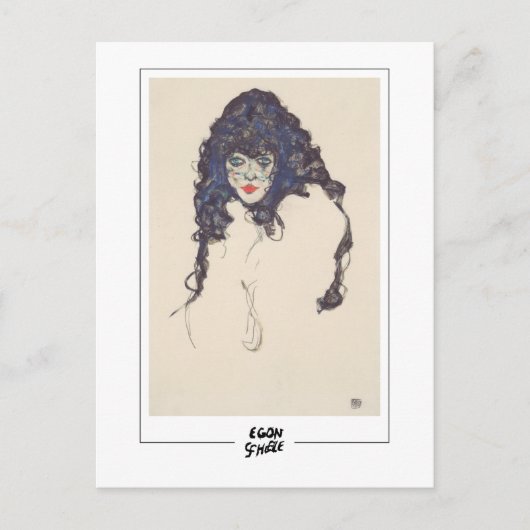 Egon Schiele #400-2 - Fine Art Postkarte (Vorderseite)