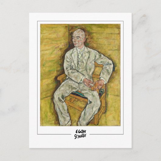 Egon Schiele #456-2 - Fine Art Postkarte (Vorderseite)