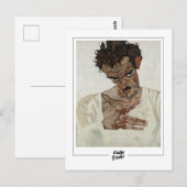 Egon Schiele #463-2 - Fine Art Postkarte (Vorne/Hinten)