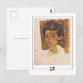 Egon Schiele #476-2 - Fine Art Postkarte (Vorne/Hinten)