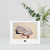 Egon Schiele #482 - Fine Art Postkarte (Stehend Vorderseite)