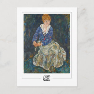 Egon Schiele #4 - Kunsthistorkarte Postkarte