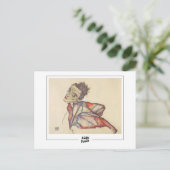 Egon Schiele #507 - Fine Art Postkarte (Stehend Vorderseite)