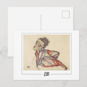 Egon Schiele #507 - Fine Art Postkarte (Vorne/Hinten)