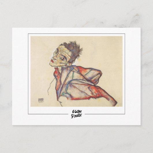 Egon Schiele #507 - Fine Art Postkarte (Vorderseite)