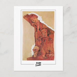 Egon Schiele #535 - Feine Kunst Postkarte