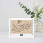 Egon Schiele #560-2 - Fine Art Postkarte (Stehend Vorderseite)
