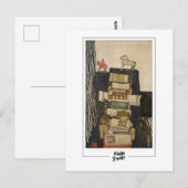 Egon Schiele #560 - Fine Art Postkarte (Vorne/Hinten)