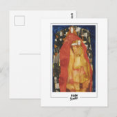 Egon Schiele #578 - Fine Art Postkarte (Vorne/Hinten)