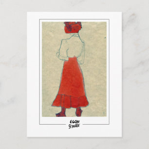 Egon Schiele #579 - Feine Kunst Postkarte