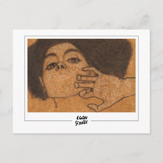 Egon Schiele #590-2 - Fine Art Postkarte (Vorderseite)