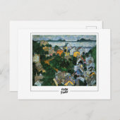 Egon Schiele #59-2 - Fine Art Postkarte (Vorne/Hinten)