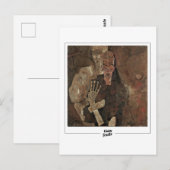 Egon Schiele #60-2 - Fine Art Postkarte (Vorne/Hinten)