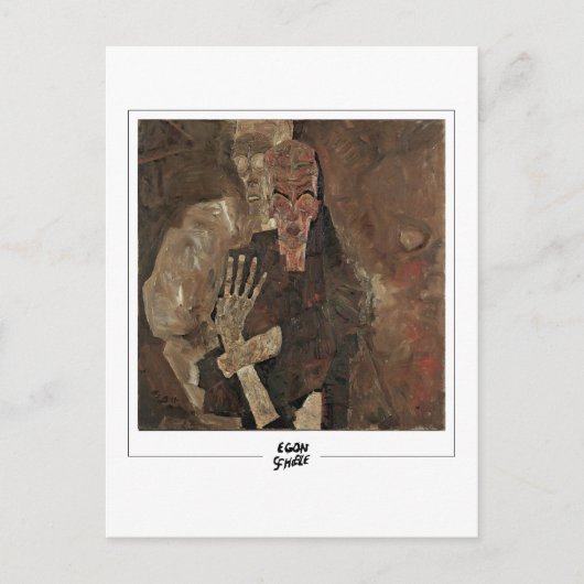 Egon Schiele #60-2 - Fine Art Postkarte (Vorderseite)