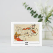 Egon Schiele #6 - Fine Art Postcard Postkarte (Stehend Vorderseite)