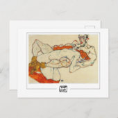 Egon Schiele #6 - Fine Art Postcard Postkarte (Vorne/Hinten)