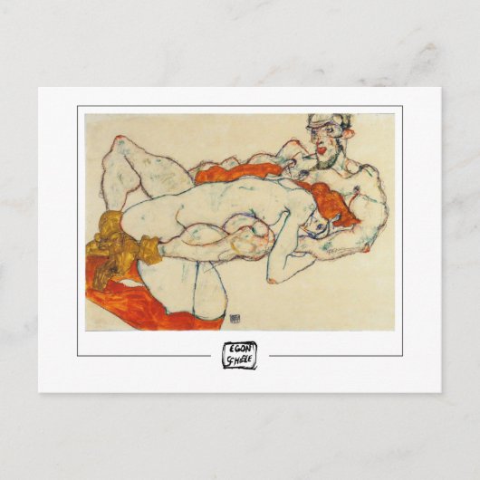 Egon Schiele #6 - Fine Art Postcard Postkarte (Vorderseite)