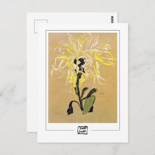 Egon Schiele #7-2 - Kunsthistorkarte Postkarte (Vorne/Hinten)