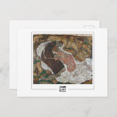 Egon Schiele #7 - Fine Art Postcard Postkarte (Vorne/Hinten)