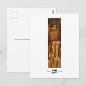 Egon Schiele #89-2 - Fine Art Postkarte (Vorne/Hinten)