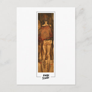 Egon Schiele #89-2 - Kunst Postkarte