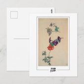 Egon Schiele #95 - Fine Art Postkarte (Vorne/Hinten)