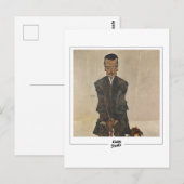 Egon Schiele #9-2 - Fine Art Postkarte (Vorne/Hinten)