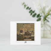 Egon Schiele #9 - Fine Art Postkarte (Stehend Vorderseite)