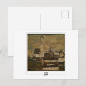 Egon Schiele #9 - Fine Art Postkarte (Vorne/Hinten)